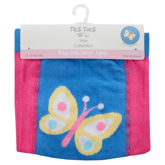 Baby Anti Slip Butterfly Tights 1 Pair