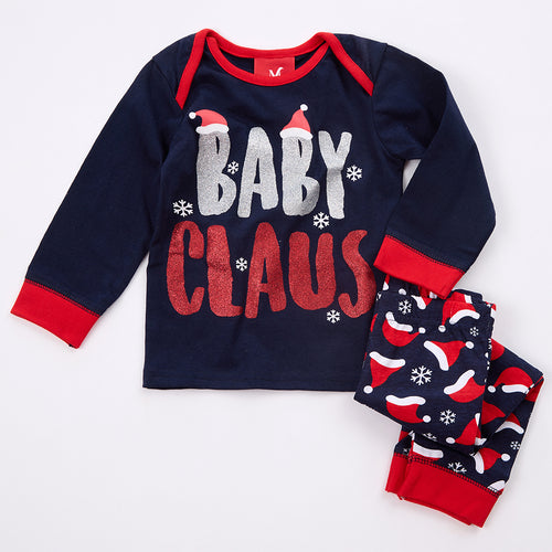 Baby Christmas Claus Pyjama Set