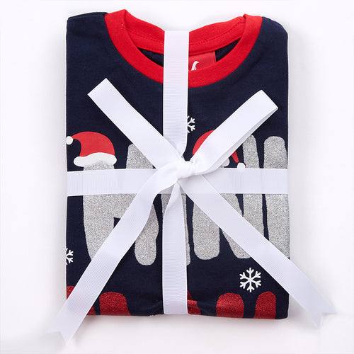 Unisex Infant Kids Mini Claus Christmas Cotton Pyjama Set