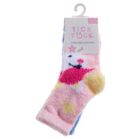 Baby Fuzzy Unicorn Socks 2 Pairs