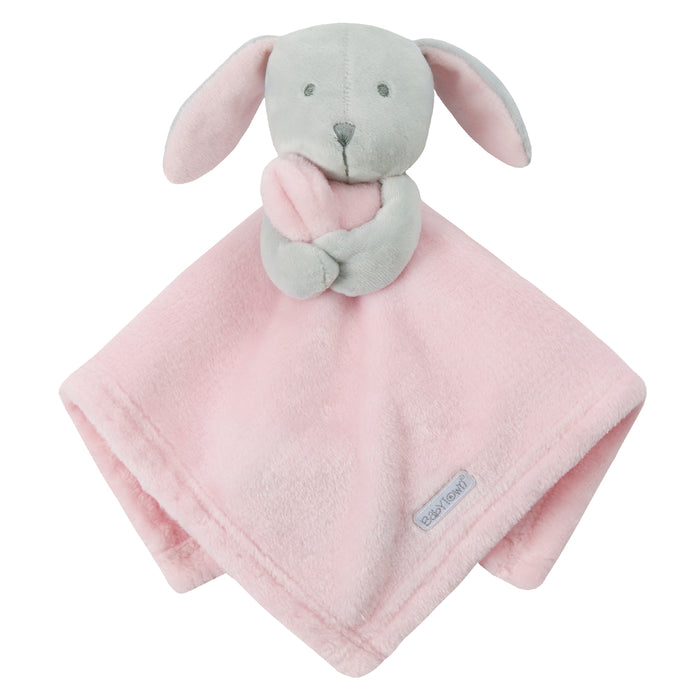 Baby Bunny Comforters Soft Plush Fleece Pink