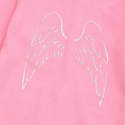 Newborn Baby Little Angel Pink Sleepsuit