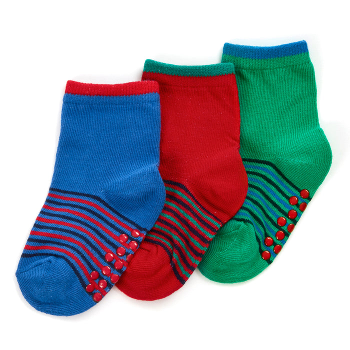 Baby Cotton Rich Green Socks 3 Pairs