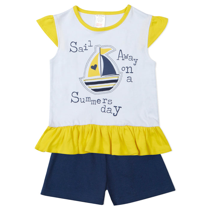 Girls Salior Summer Outfit