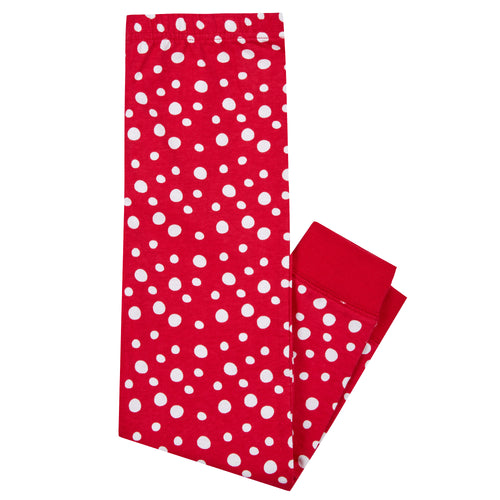 Boys Girls Christmas Theme Long Sleeved Pyjama Sets Red Teddy