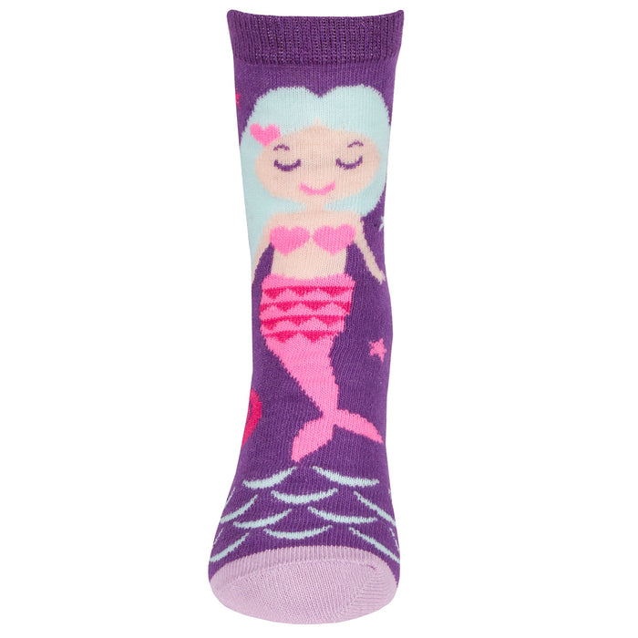 Girls Mermaid Socks 3 Pairs