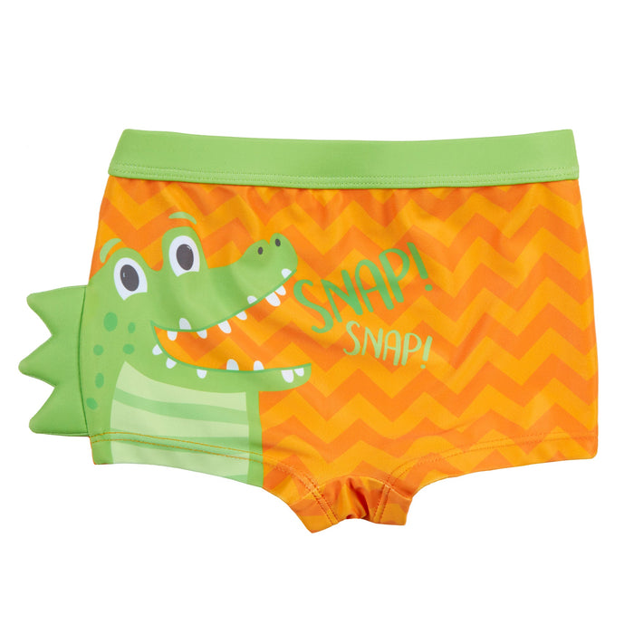 Baby Boys Crocodile Swim Trunks