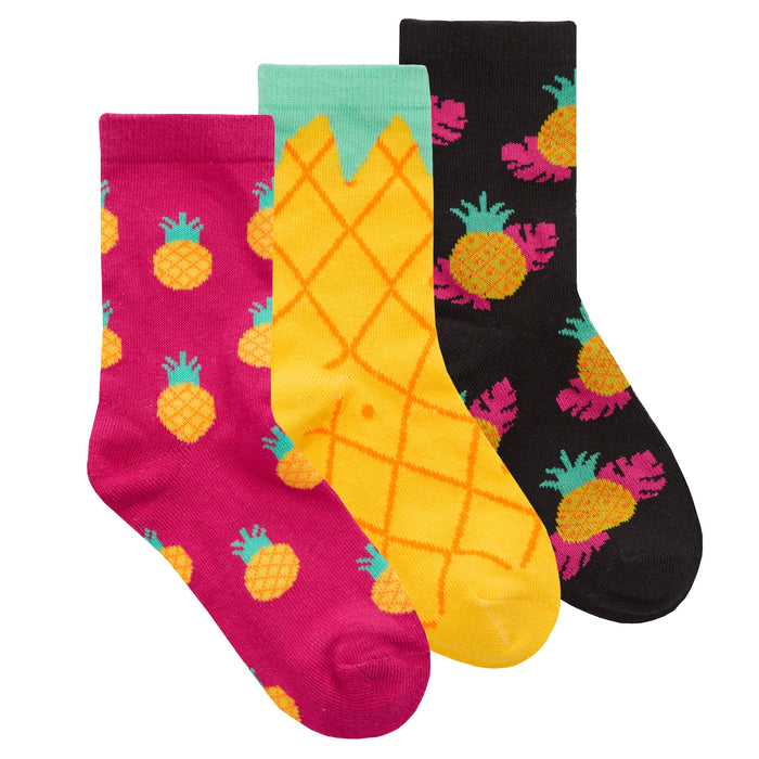 Fruit Themed Crew Socks 9 Pairs