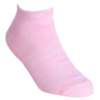 Girls Low Cut Trainer Liner Socks 5 Pairs Pink