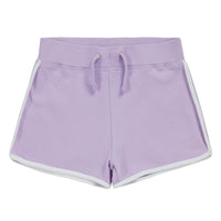 Girls 100% Cotton Sport Summer Shorts Lilac