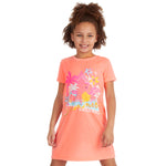 Girls Tropical Coral Nightie