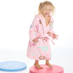 Girls Donut Pink Robe