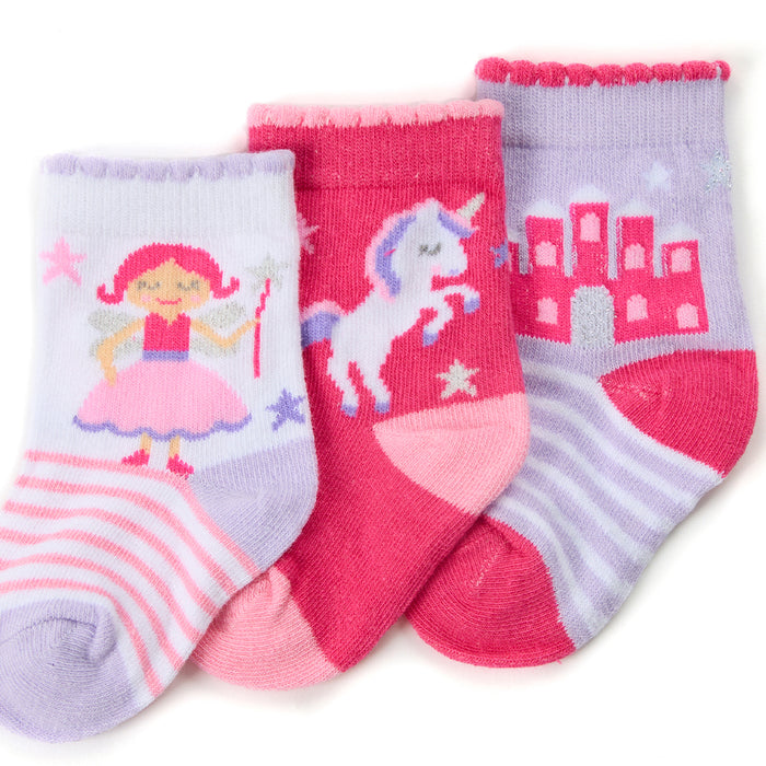 Baby Cotton Rich Magic Socks 3 Pairs