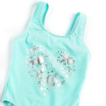 Girls Metallic Sea Swimsuit