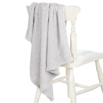 Baby Waffle Grey Blanket