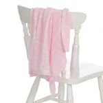 Baby Cellular Cotton Pink Blanket
