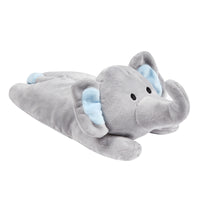 Baby Elephant Soft Toy and Blanket Blue Set