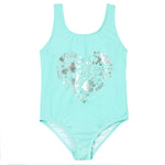 Girls Metallic Sea Swimsuit