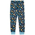 Mens Chanukah Theme Pyjamas Sets Navy	