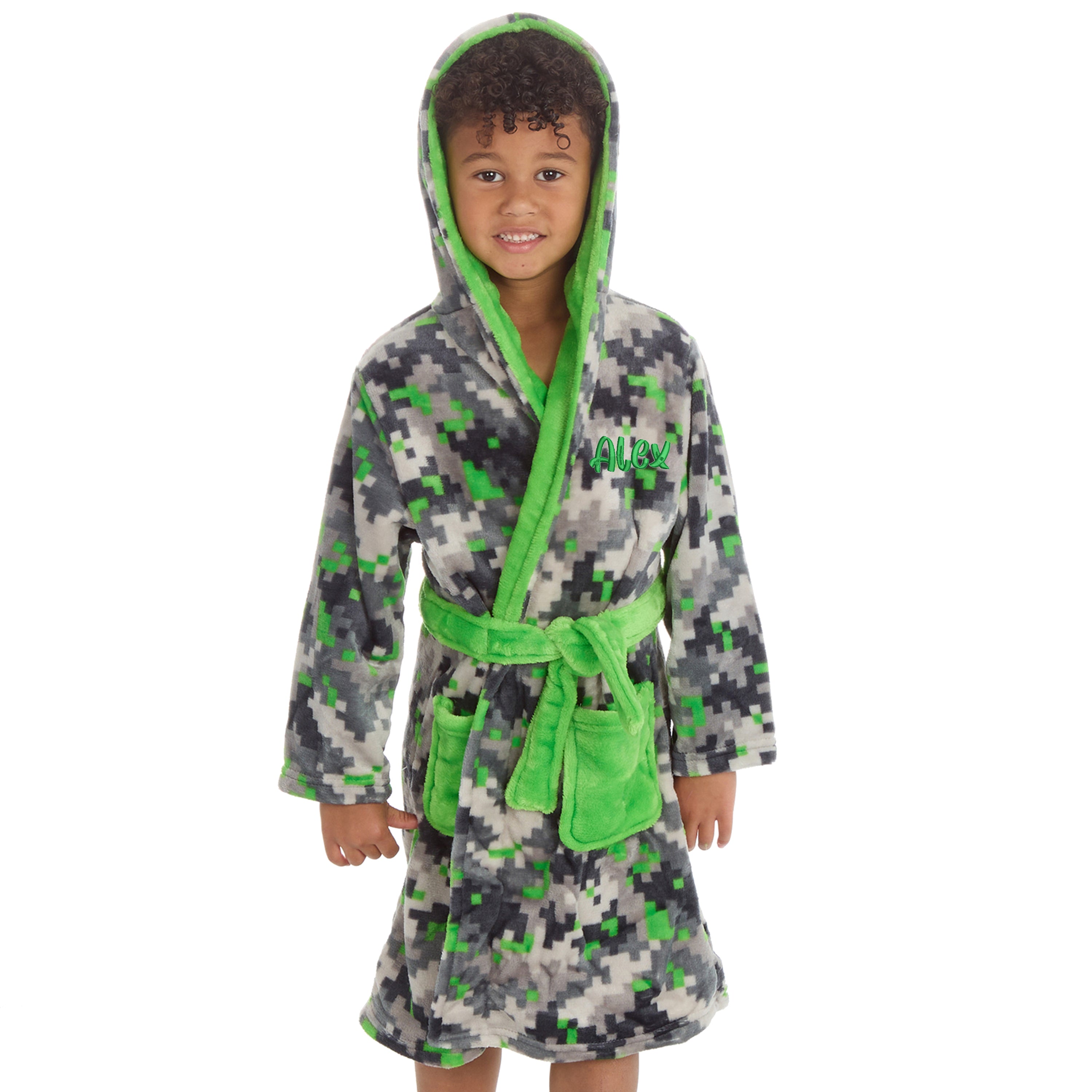 Kids Fleece Hooded Penguin Robe – Leveret Clothing