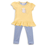 Girls Bee Top & Leggings Outfit