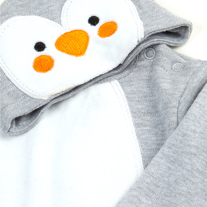 Premature Baby Penguin Sleepsuit and Hat 2 Piece Set 