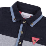 Baby Boys Striped Polo Short