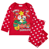 Baby Christmas Present Red Pyjama Set