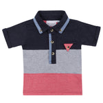 Baby Boys Striped Polo Short
