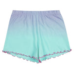 Girls Mermaid Gradient Short Pyjama Set