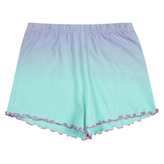 Girls Mermaid Gradient Short Pyjama Set