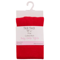 Baby Cotton Rich Red Tights 1 Pair