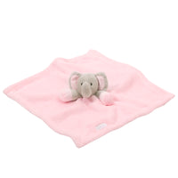 Baby Pink Elephant Robe and Comforter Set