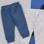 Baby Organic Cotton Blue Joggers