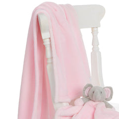 Baby Plain Plush Pink Blanket