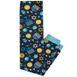 Kids Chanukah Theme Pyjamas Sets Navy
