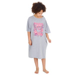 Girls Oversized Grey Sleep Dress