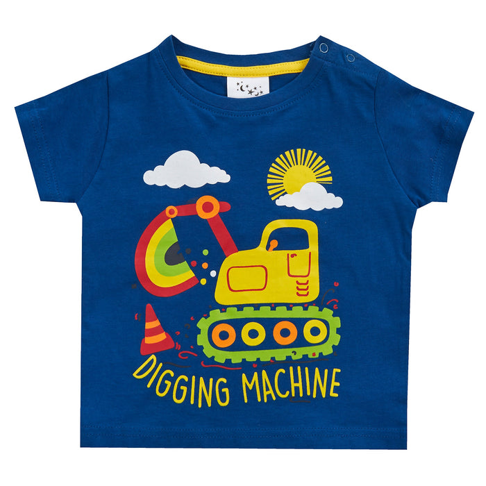 Baby Digging Machine Pyjama Set