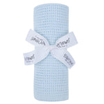 Baby Girls Cellular Blanket 70 x 90cm Sky Blue