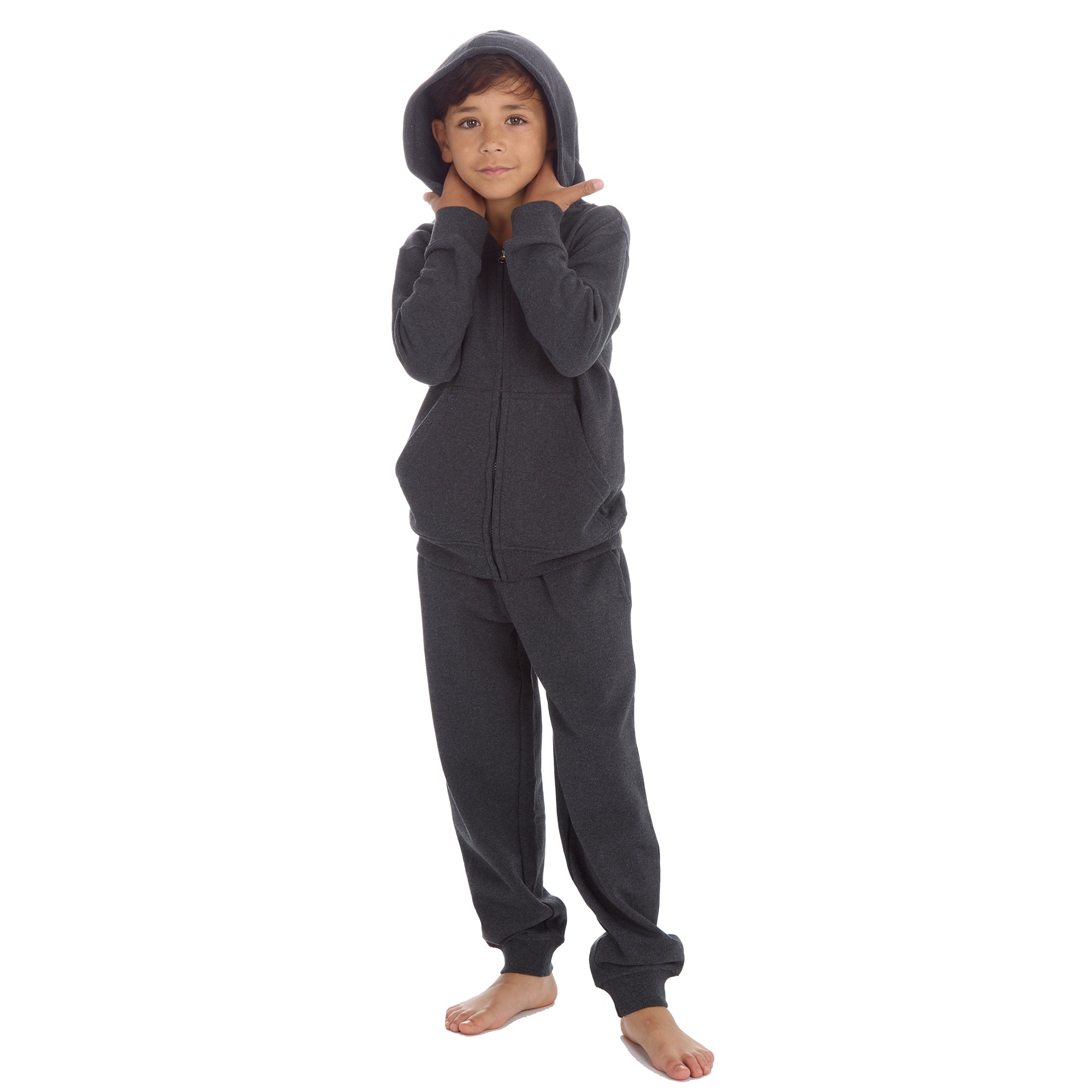Plain cotton tracksuit best sale
