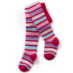 Baby Glitter Striped Pink Tights 1 Pair