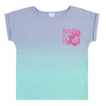 Girls Mermaid Gradient Short Pyjama Set