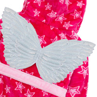 Girls Fairy Princess Pink Robe