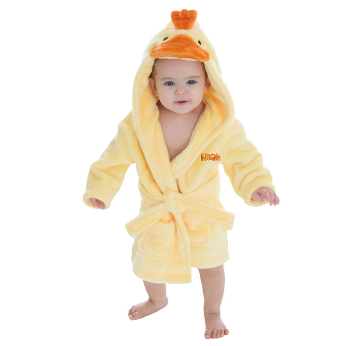 Personalised Baby Duck Robe