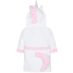 Girls Unicorn White Robe