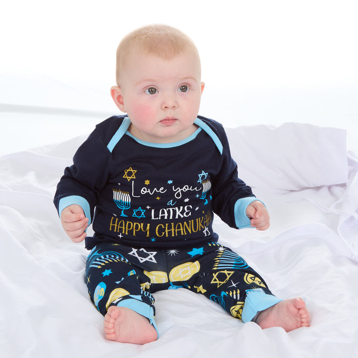 Baby Happy Chanukah Pyjama Set