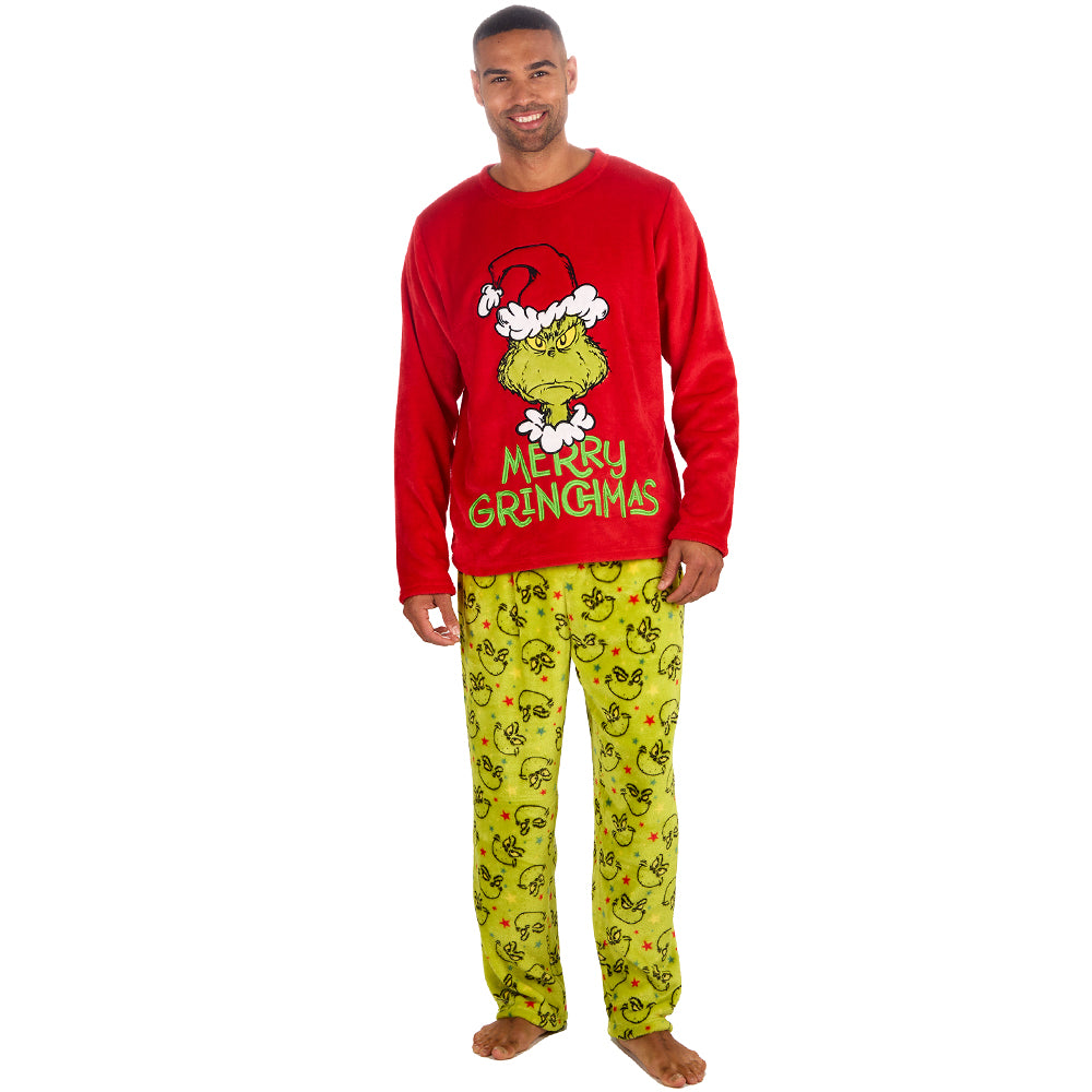 Men's fleece pajama set new arrivals