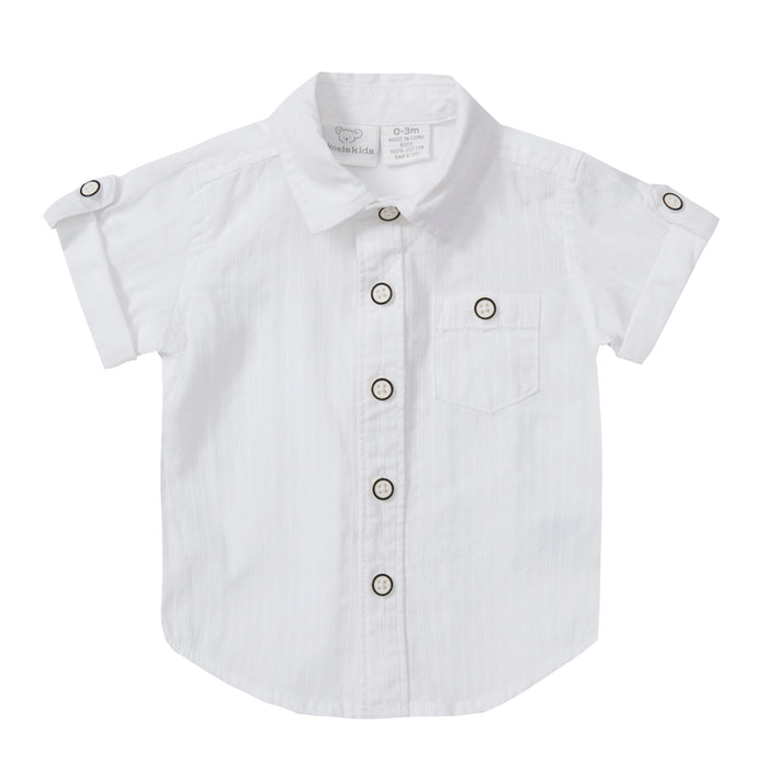 Baby Boys White Shirt