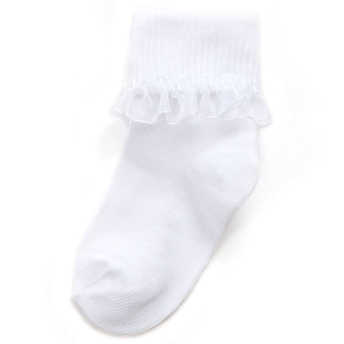 Baby Lace Socks White 3 Pairs