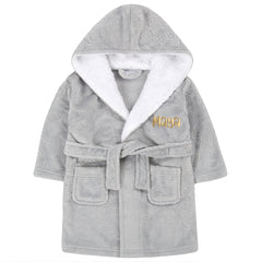 Personalised Baby Celestial Embossed Robe